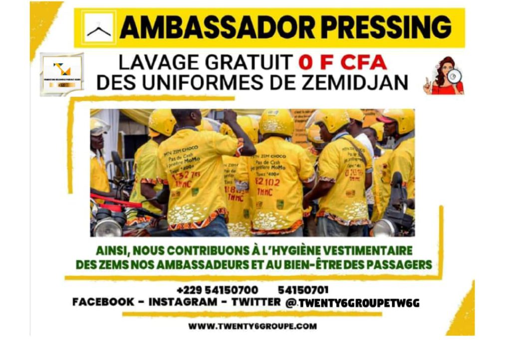 AMBASSADOR-PRESSING-MESSURE-SOCIALE-FONDATION-KPA-TWENTY6GROUPE-BENIN